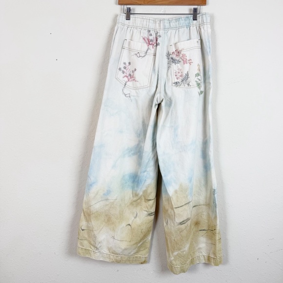 Anthropologie Pilcro Pull On High Rise Wide Leg Jeans Size XS - Picture 5 of 8